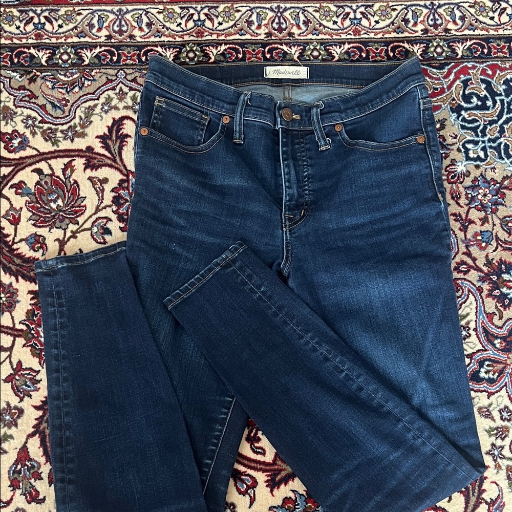 Madewell Indigo Skinny Jeans - Dark Wash